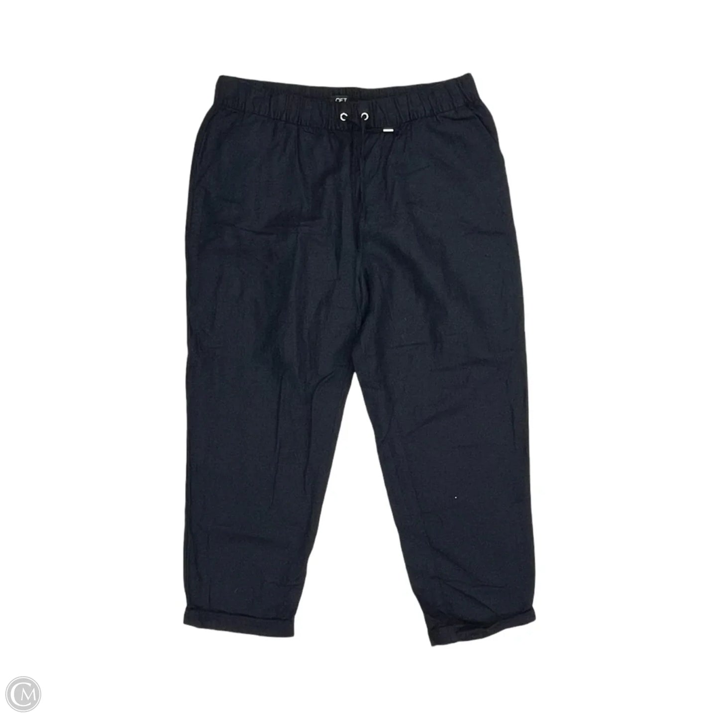 Pants Linen By Loft In Navy, Size: M