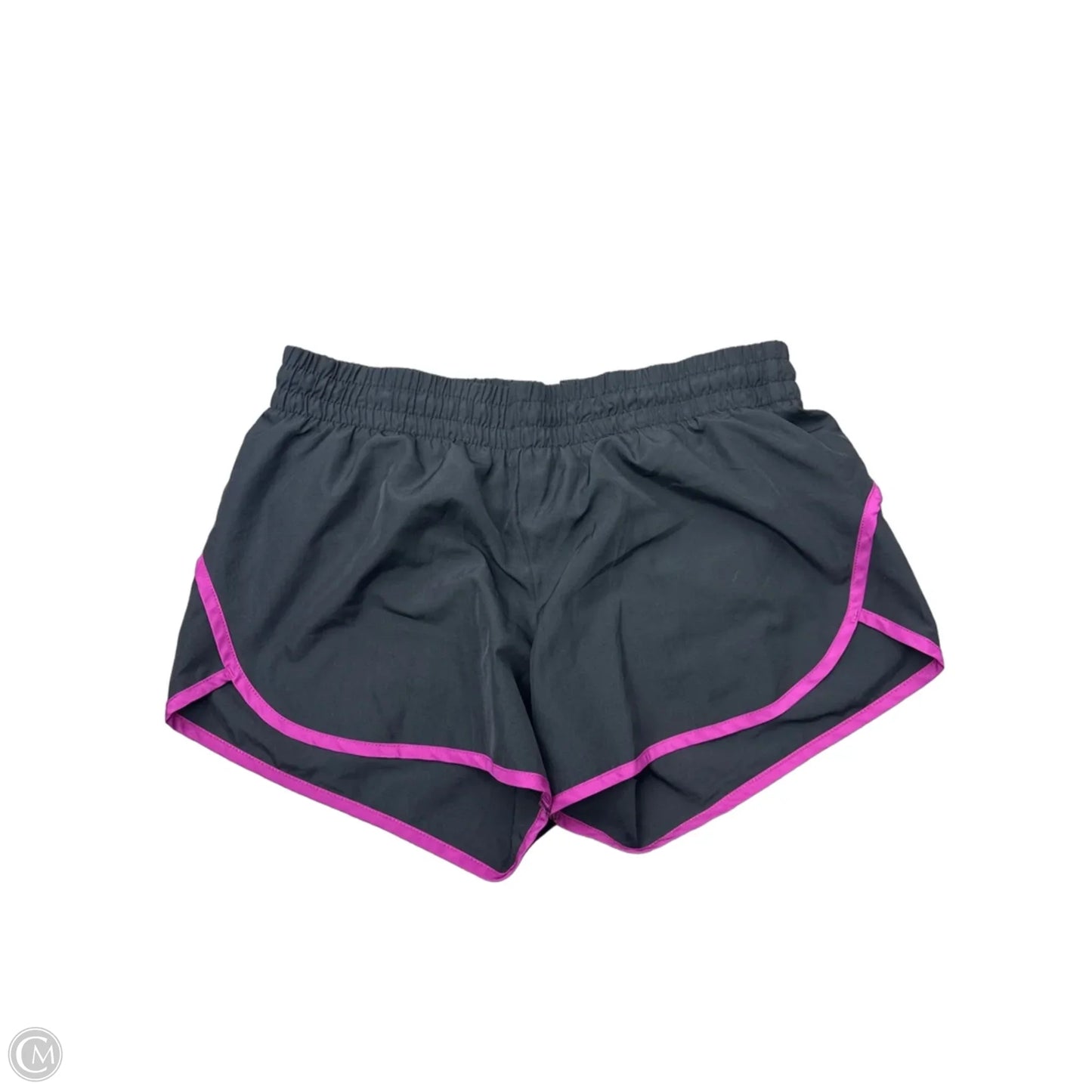 Athletic Shorts By Athletic Works In Black & Purple, Size: L