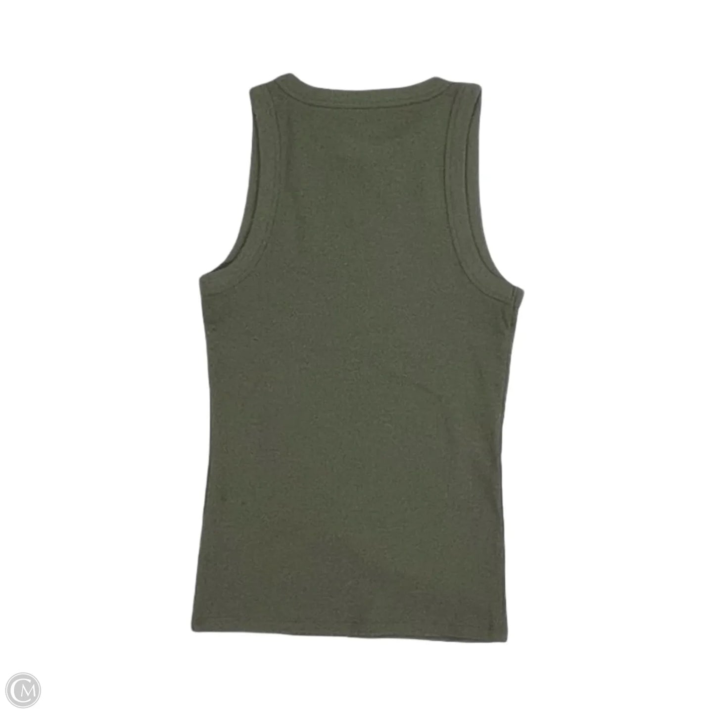 Tank Top By Time And Tru In Green, Size: Xs