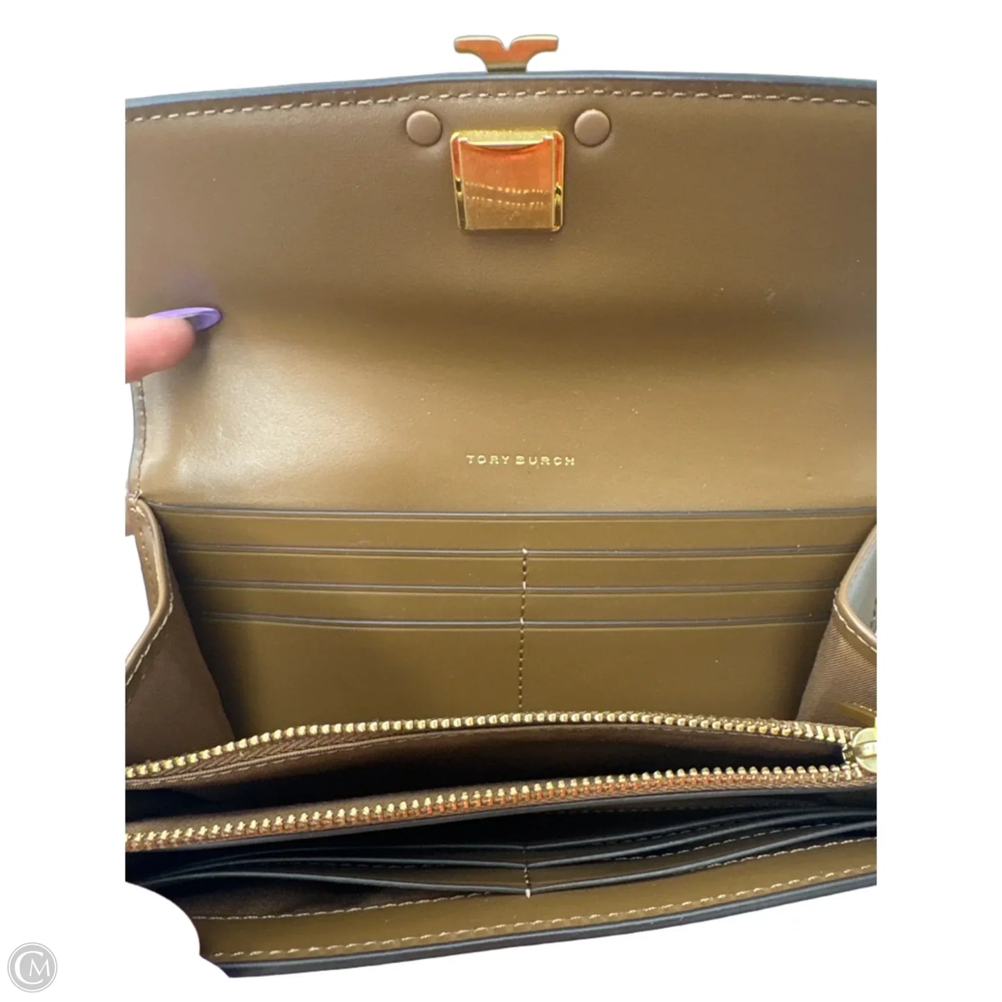 Wallet Designer By Tory Burch, Size: Large