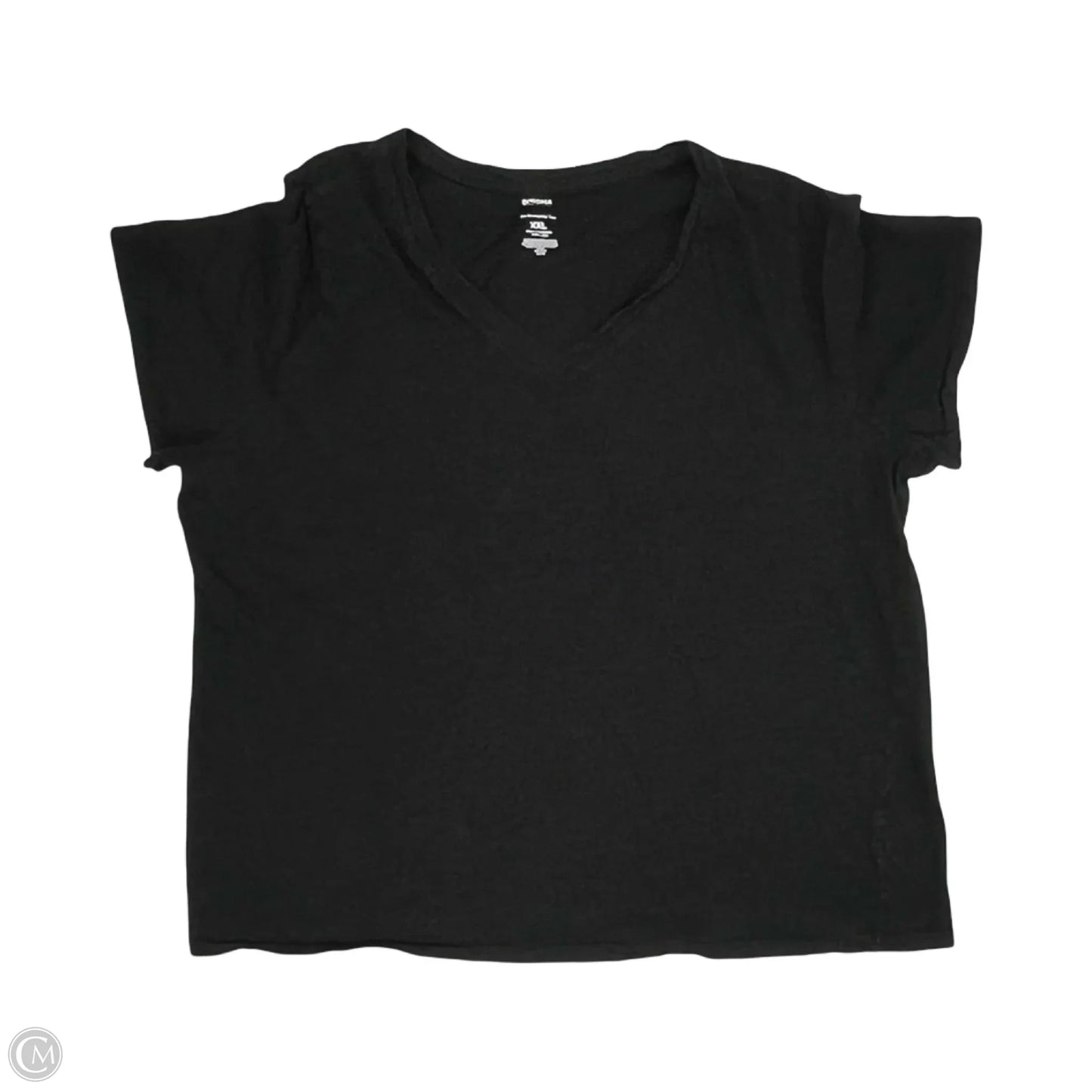 Top Short Sleeve By Old Navy In Black, Size: Xxl