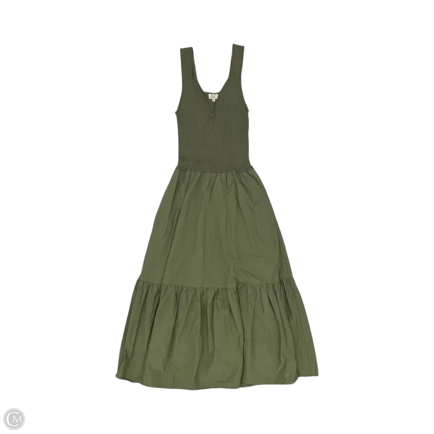 Dress Party Midi By Elan In Green, Size: L