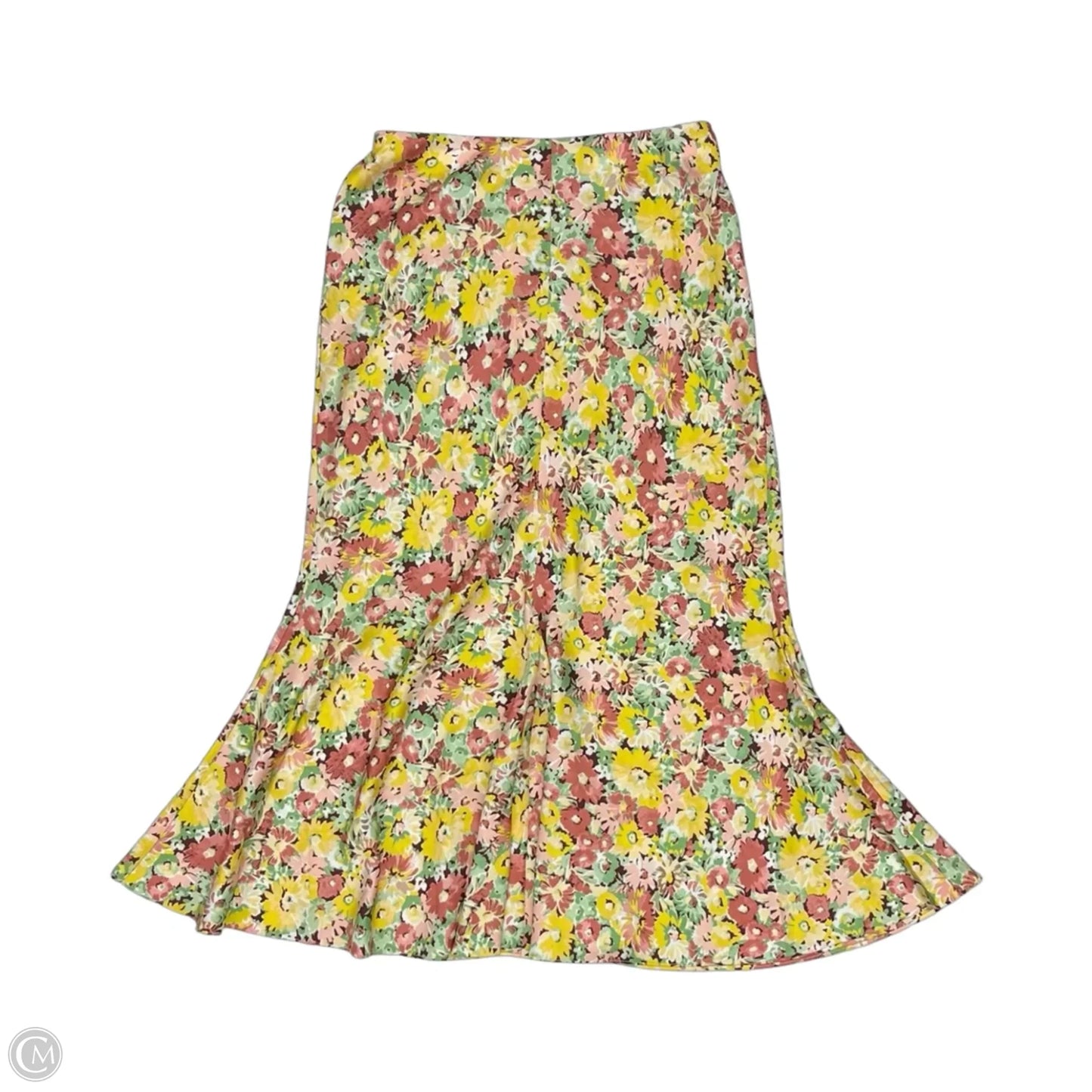 Skirt Midi By J. Crew In Floral Print, Size: M