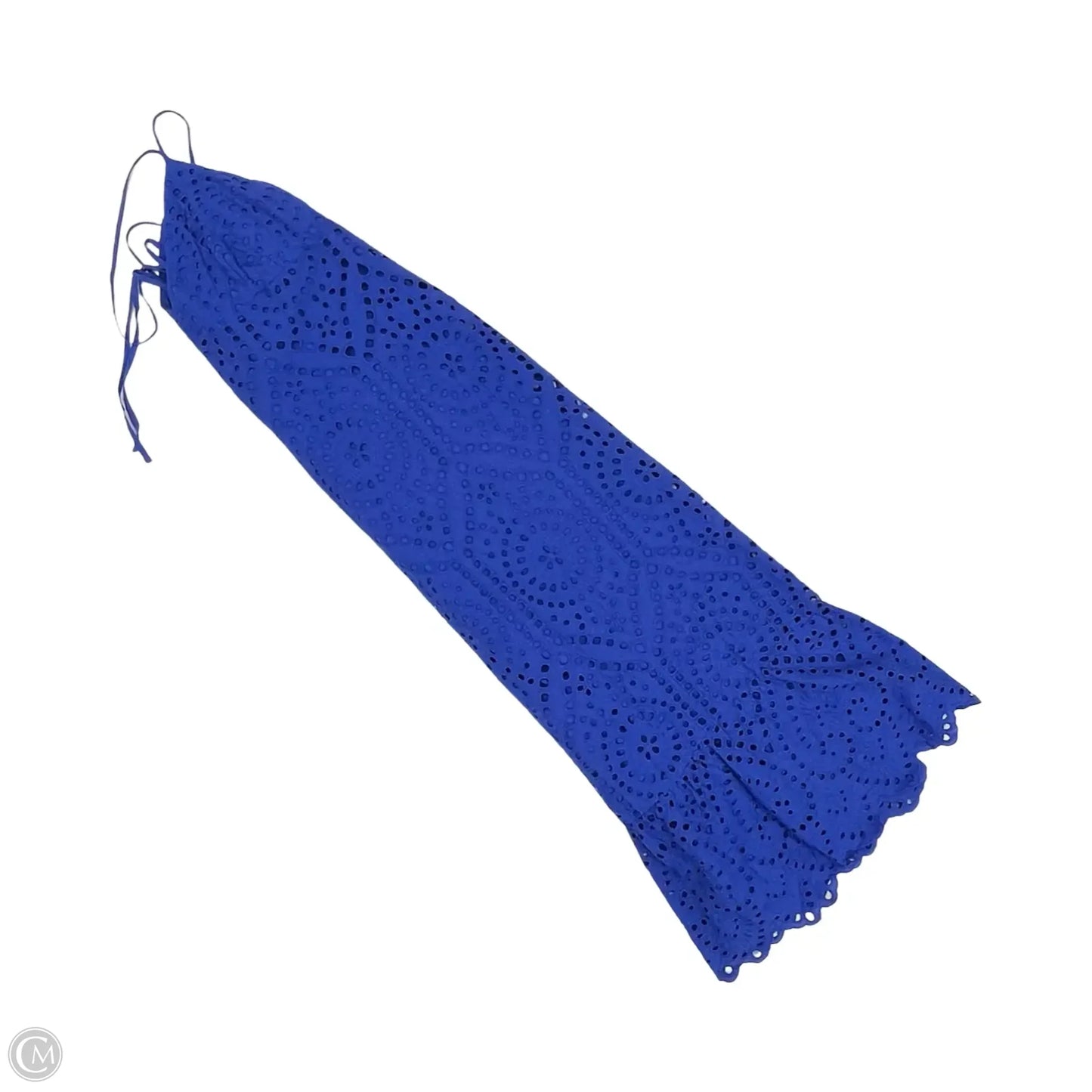 Dress Party Midi By H&m In Blue, Size: L