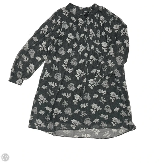 Dress Party Short By Lane Bryant In Black & Grey, Size: 18