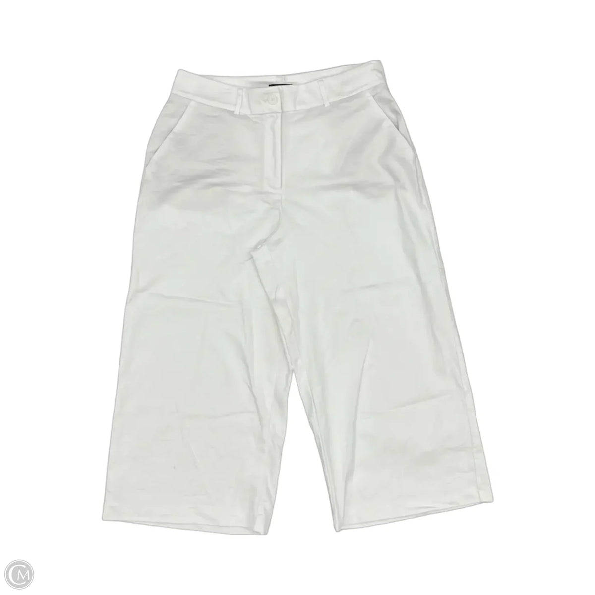 Pants Cropped By Simply Vera In White, Size: 14