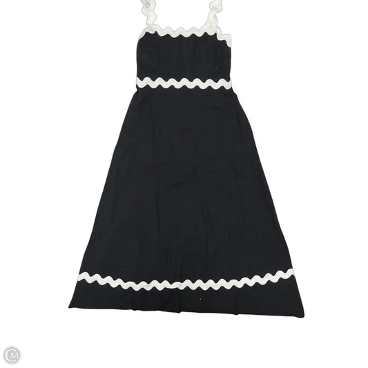 Dress Party Midi By Cmf In Black & White, Size: M
