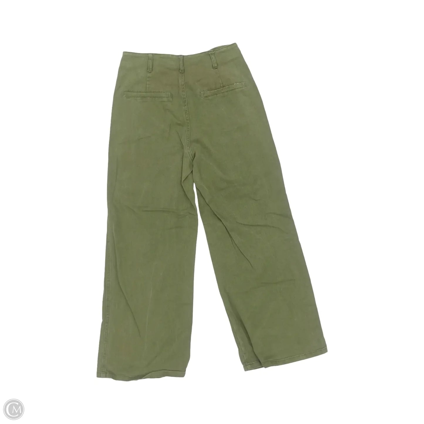Pants Wide Leg By Entro In Green, Size: M