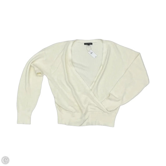 Sweater By Banana Republic In Cream, Size: L