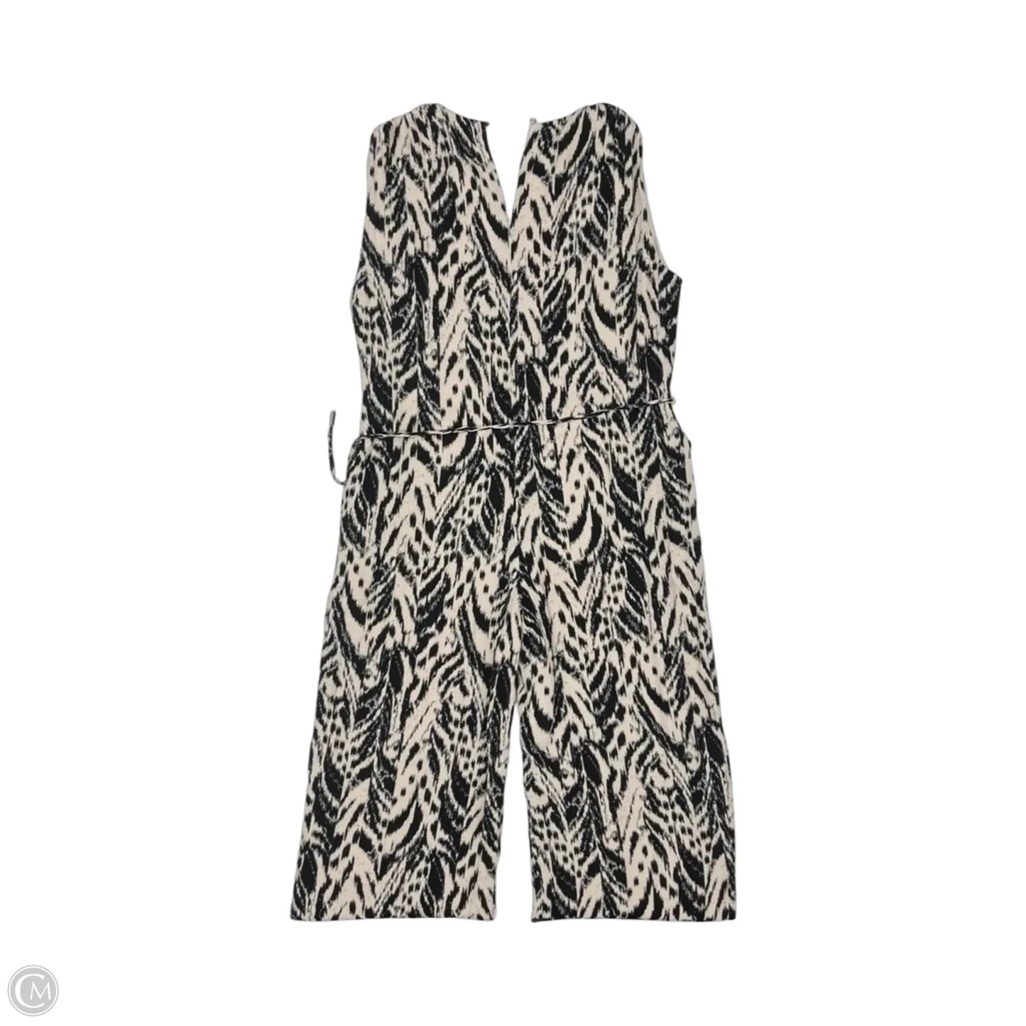 Jumpsuit By Evereve In Black & Cream, Size: M