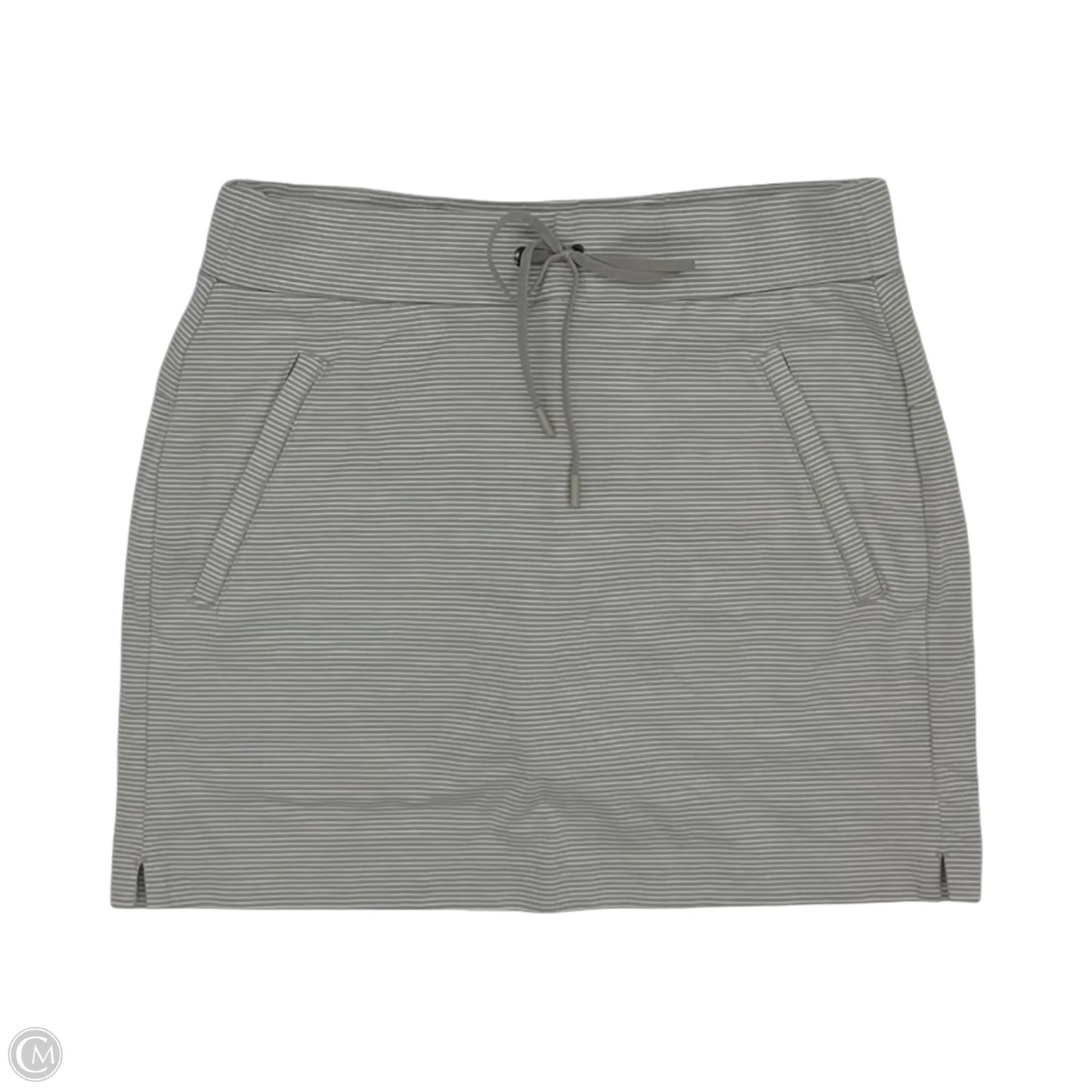 Athletic Skort By Athleta In Tan & White, Size: Xs