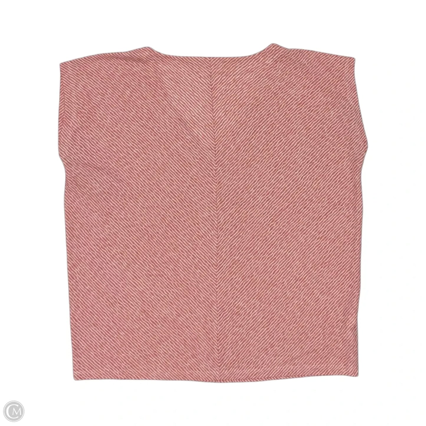 Top Short Sleeve By Loft In Orange, Size: M