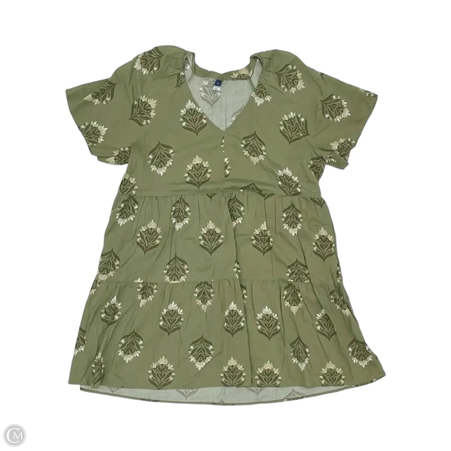 Dress Casual Short By Old Navy In Floral Print, Size: Xl