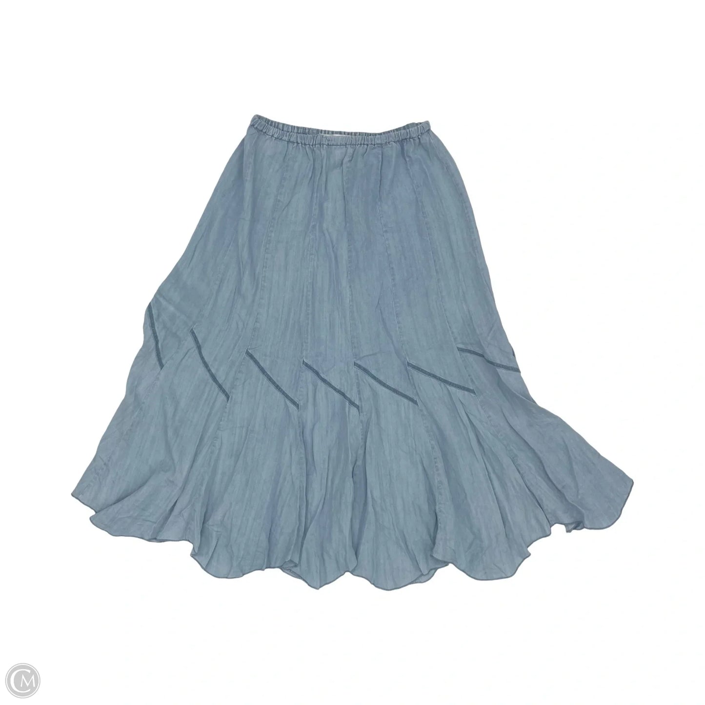 Skirt Midi By Chelsea And Theodore In Blue, Size: M