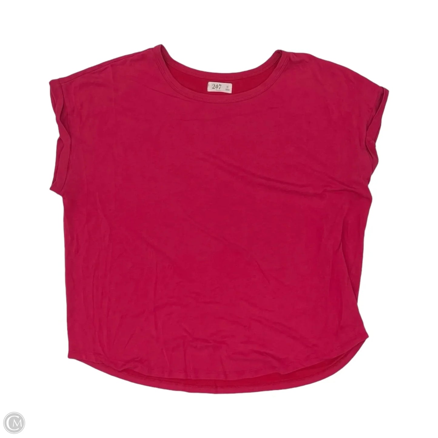 Top Short Sleeve By Maurices In Pink, Size: Xl