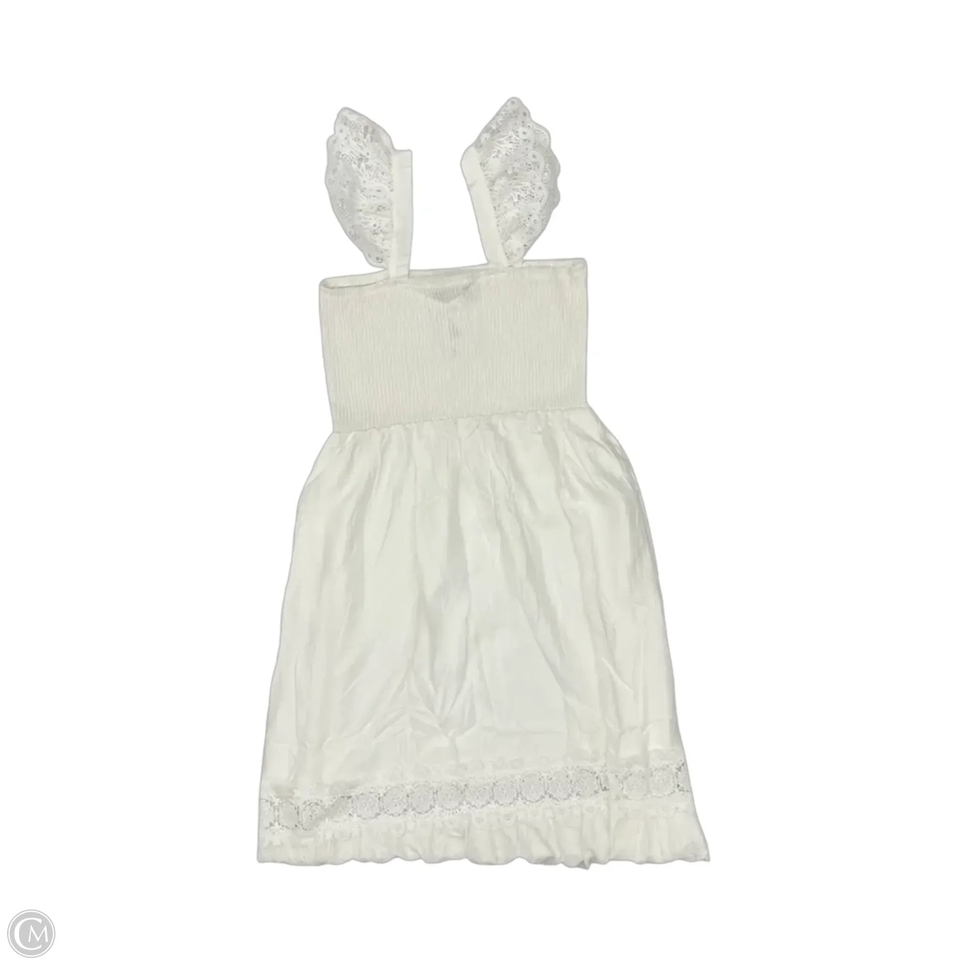 Dress Party Midi By Zesica In White, Size: Xl