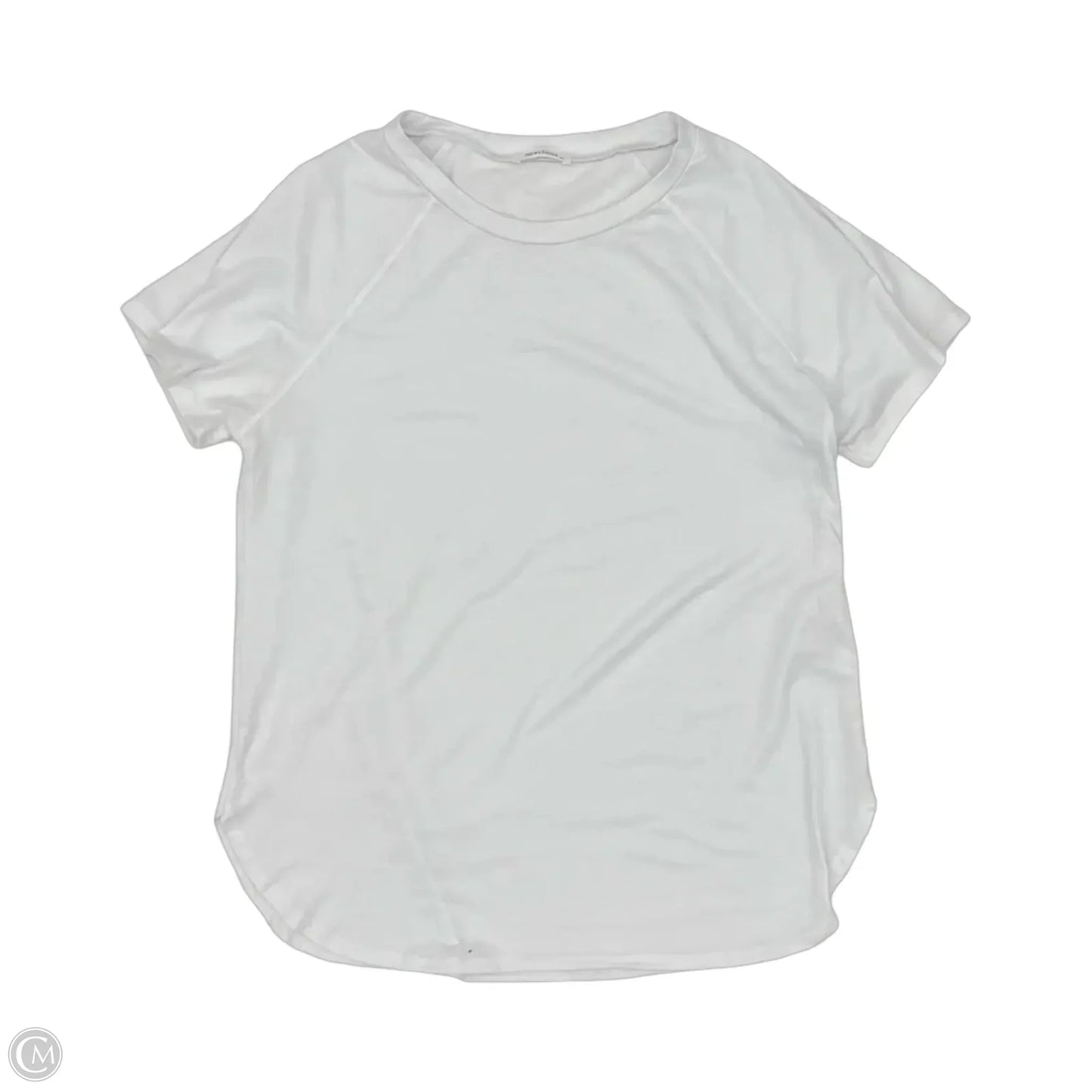 Top Short Sleeve By Cmf In White, Size: Xl
