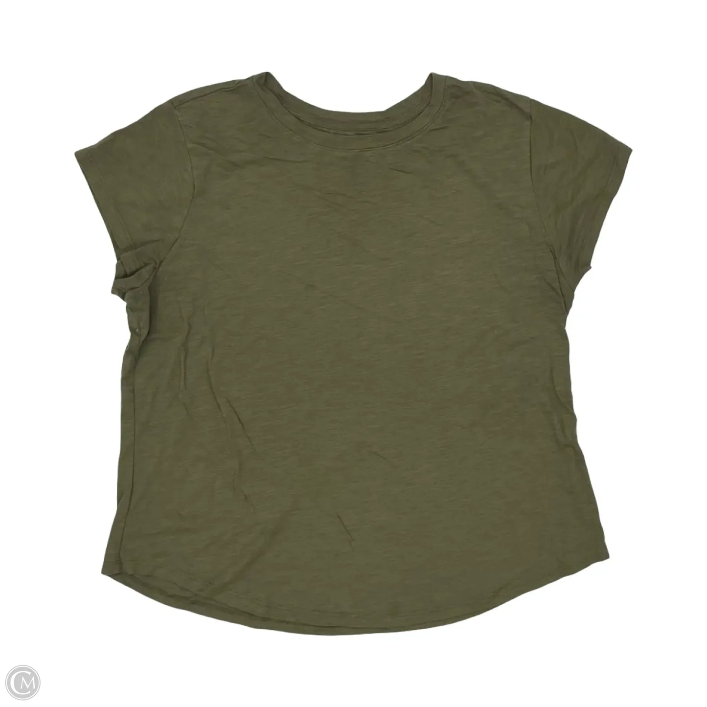 Top Short Sleeve By Sonoma In Green, Size: Xxl