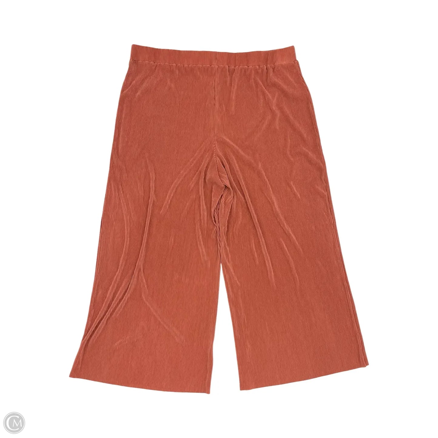 Pants Wide Leg By Intempo In Orange, Size: 3x