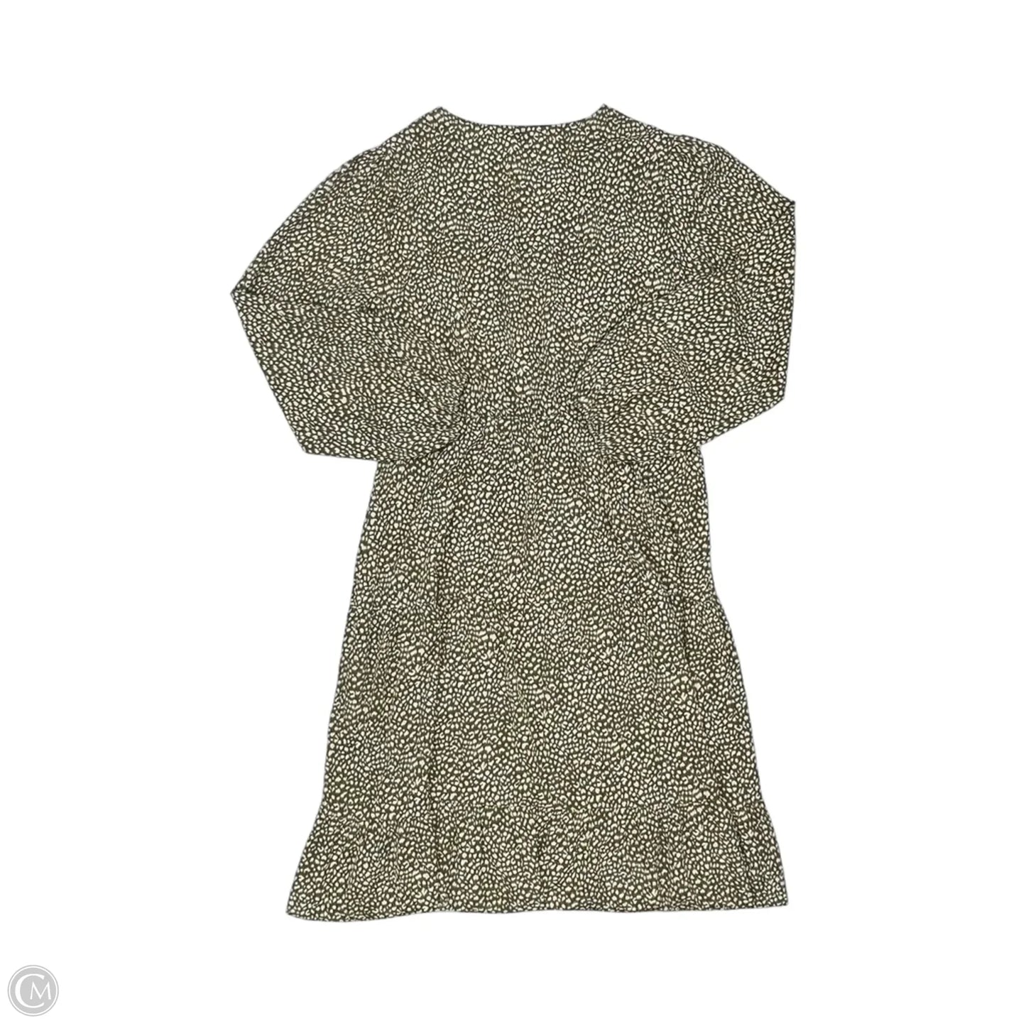 Dress Party Long By Cmf In Green & Tan, Size: Xl