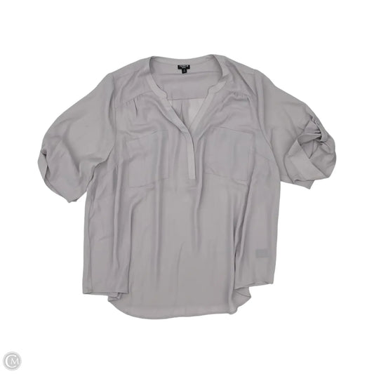 Blouse 3/4 Sleeve By Torrid In Purple, Size: 4x