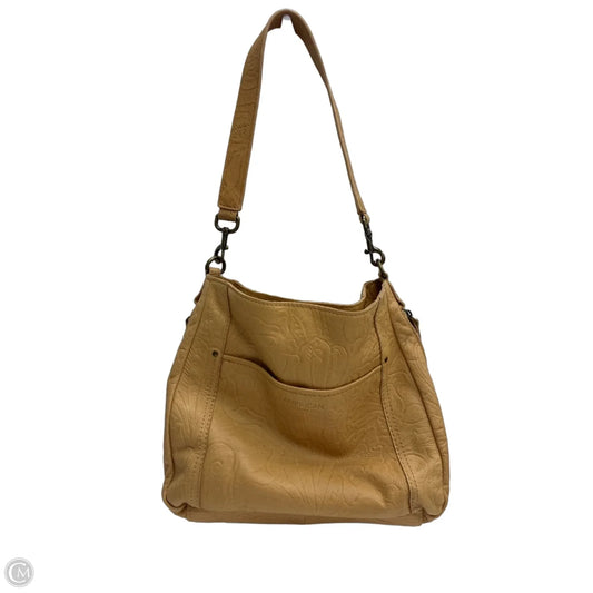 Handbag Leather By Clothes Mentor, Size: Medium