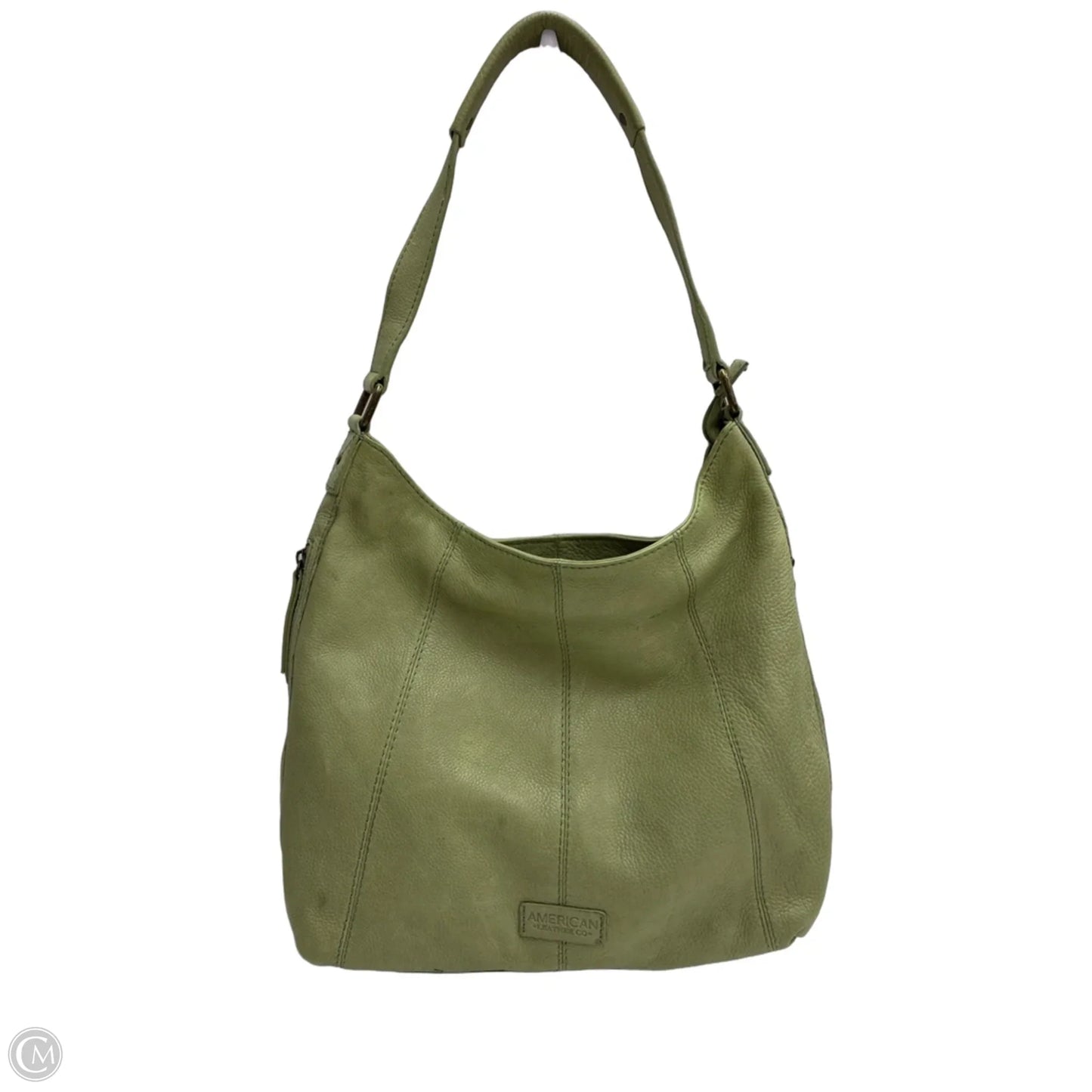 Handbag Leather By Clothes Mentor, Size: Medium