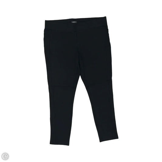Pants Leggings By Loft In Black, Size: L
