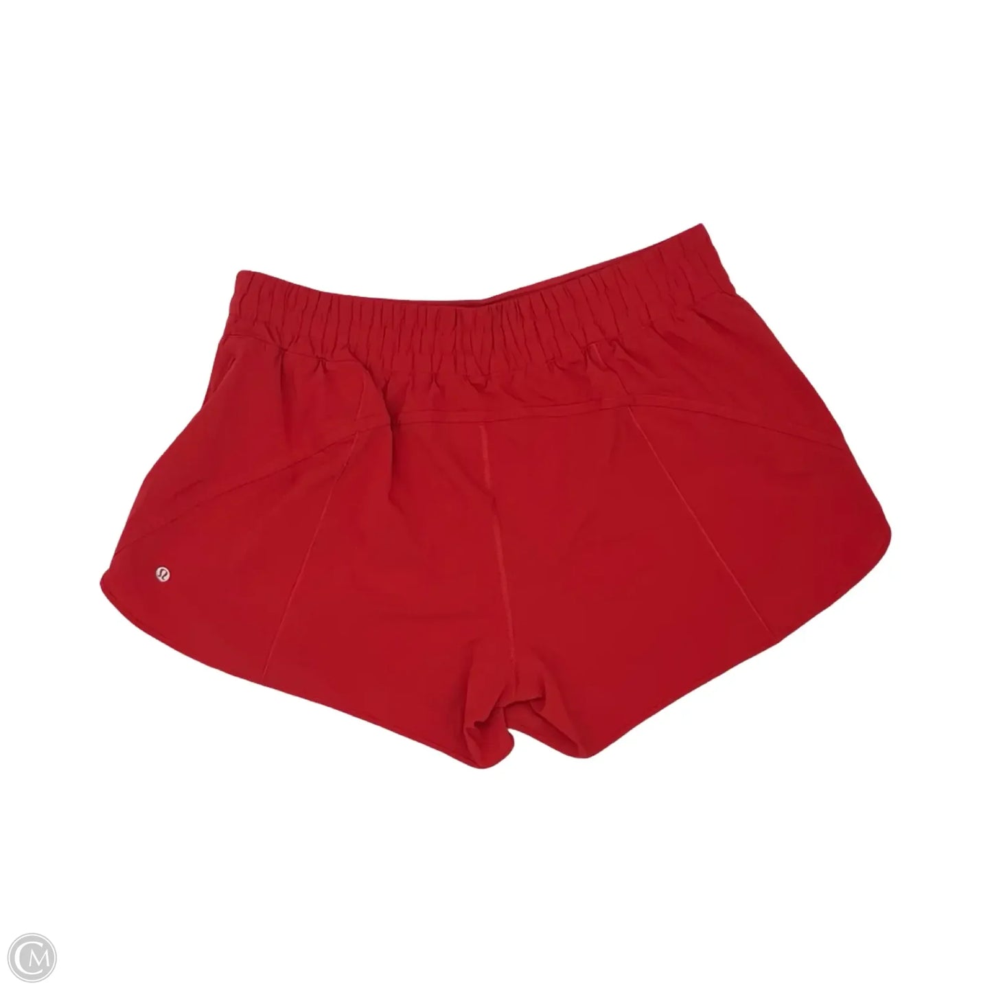 Athletic Shorts By Lululemon In Red, Size: 1x