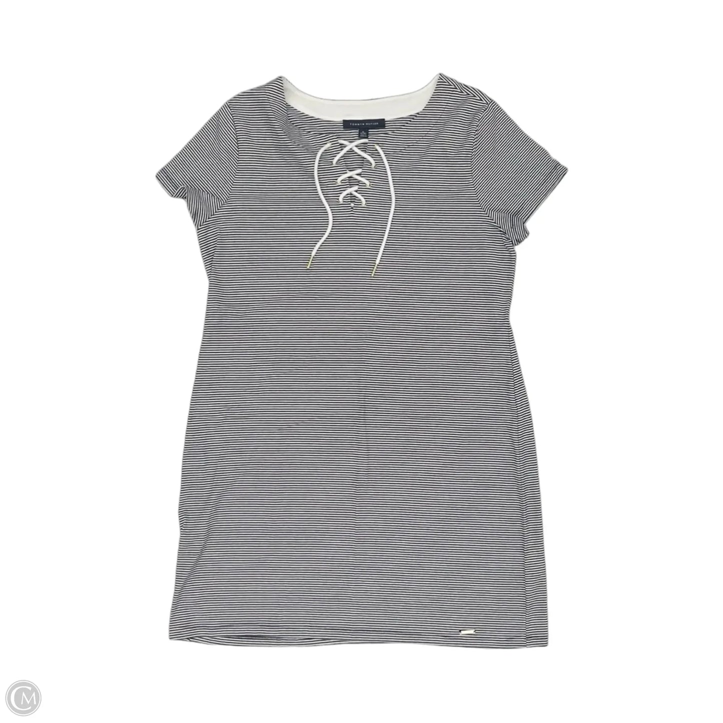 Dress Work By Tommy Hilfiger In Striped Pattern, Size: Xl
