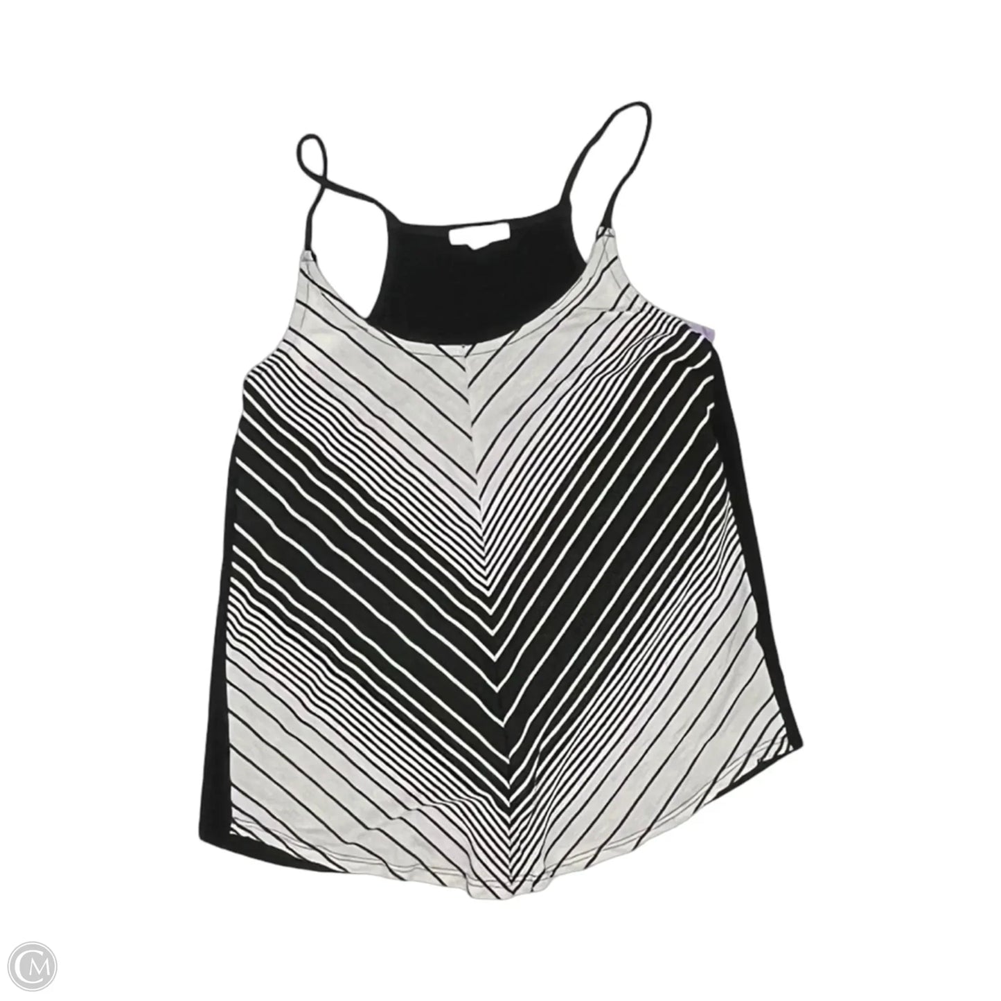 Tank Top By Maurices In Black & White, Size: S