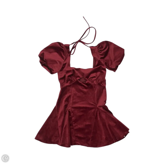 Dress Party Short By Asos In Red, Size: 6