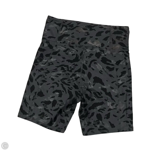Athletic Shorts By Cmf In Black & Grey, Size: L