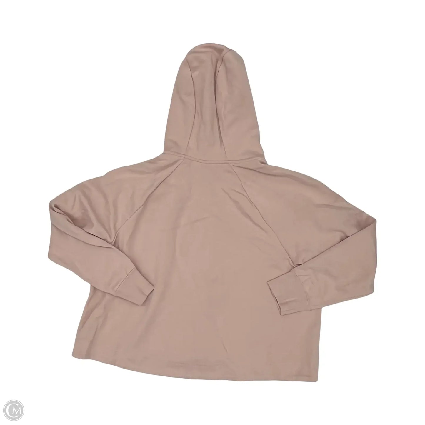 Athletic Sweatshirt Hoodie By Nike In Pink, Size: 1x