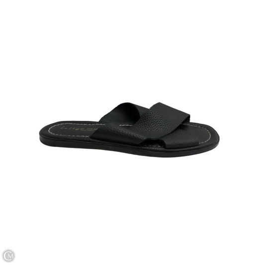 Sandals Flats By Clothes Mentor In Black, Size: 9