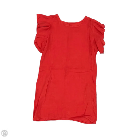 Dress Casual Short By Clothes Mentor In Orange, Size: L
