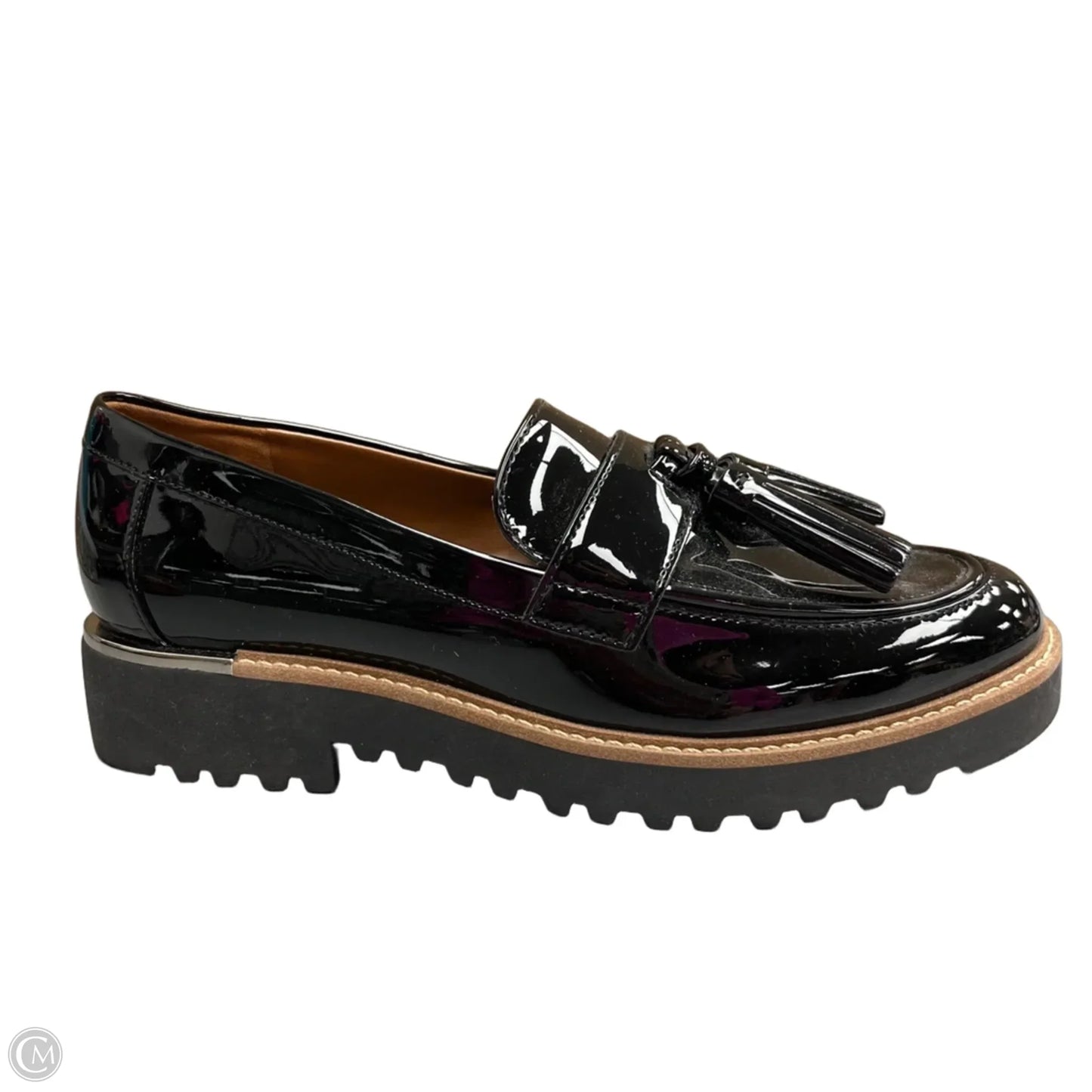 Shoes Flats By Franco Sarto In Black, Size: 5.5