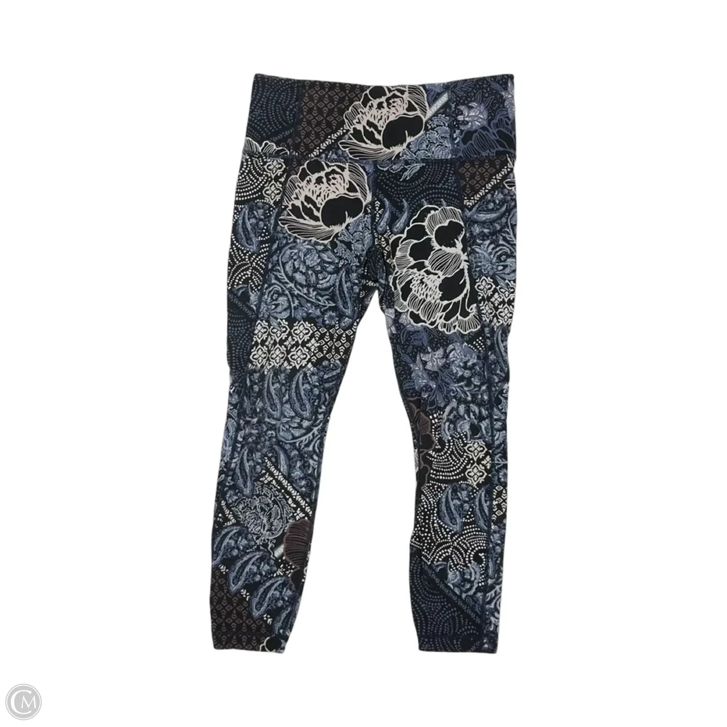 Athletic Leggings Capris By Athleta In Floral Print, Size: Sp