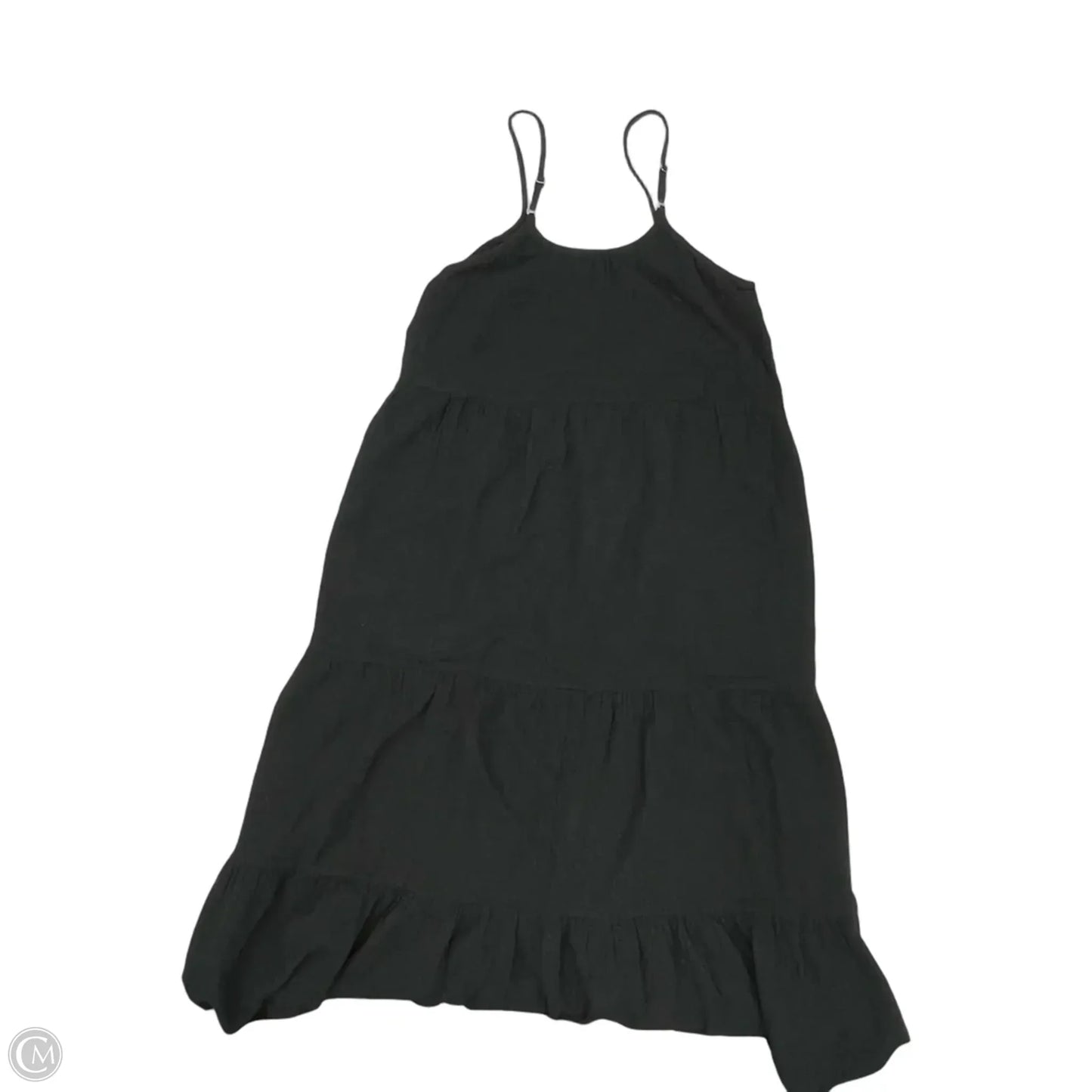 Dress Casual Midi By Clothes Mentor In Black, Size: M