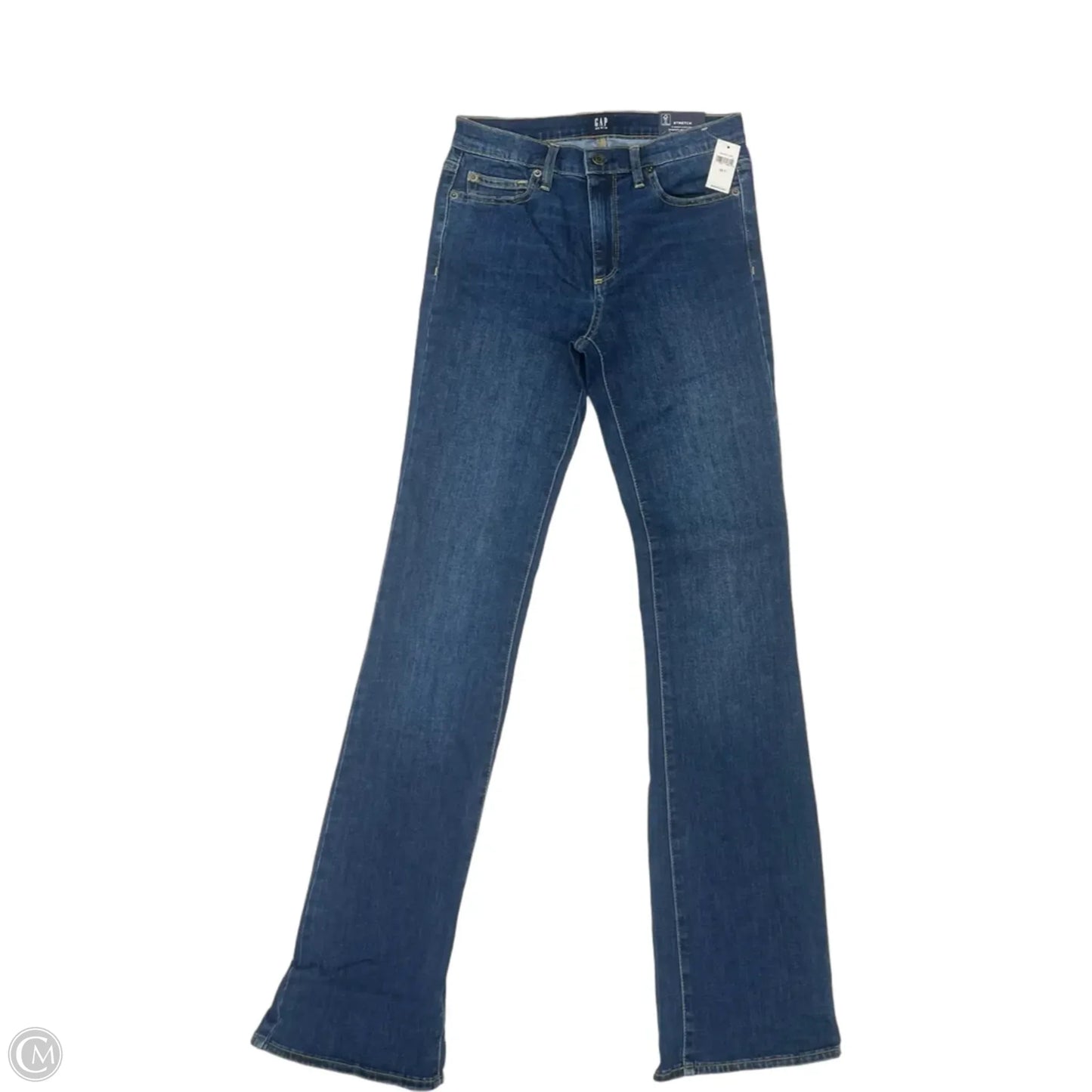 Jeans Boot Cut By Gap In Blue Denim, Size: 6