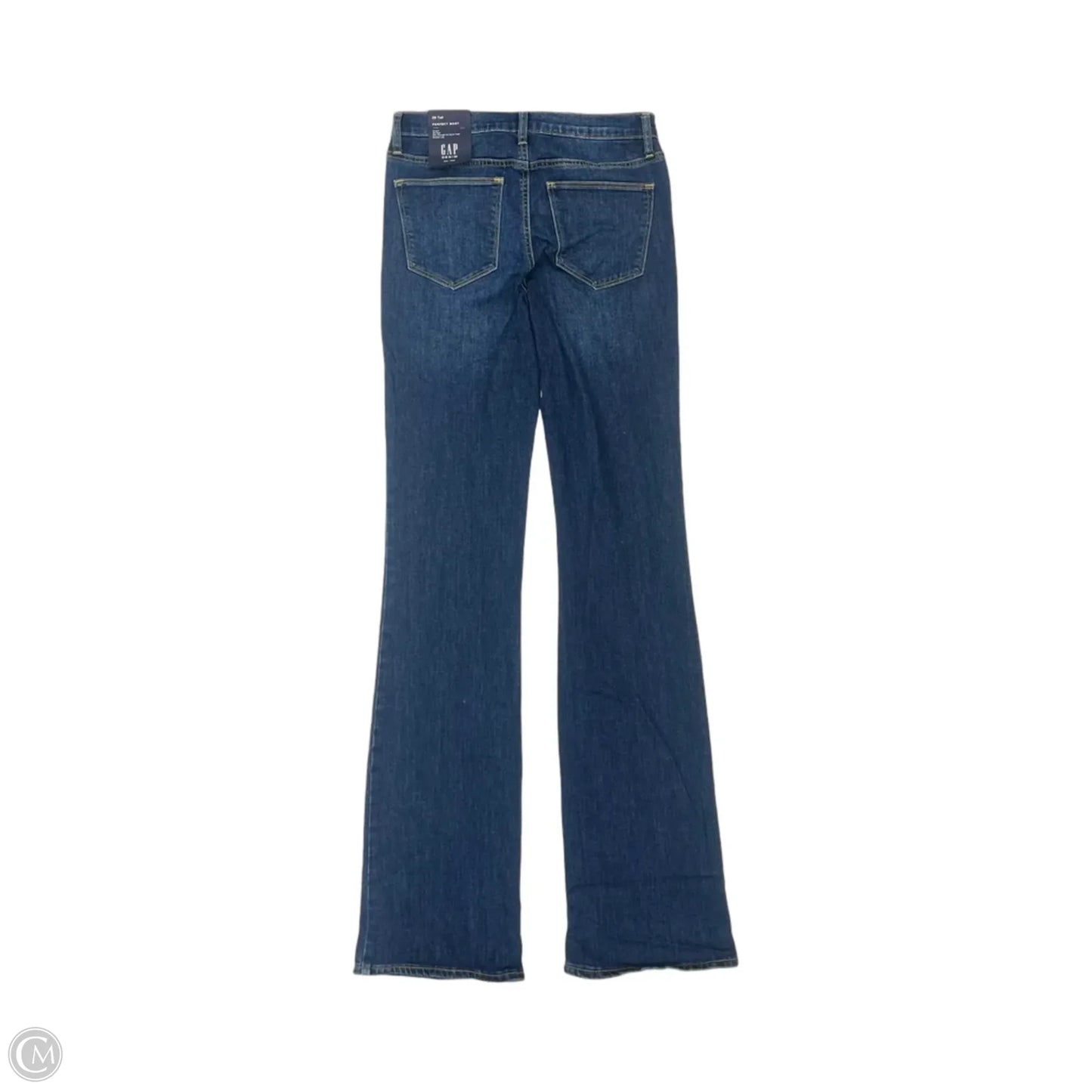 Jeans Boot Cut By Gap In Blue Denim, Size: 6