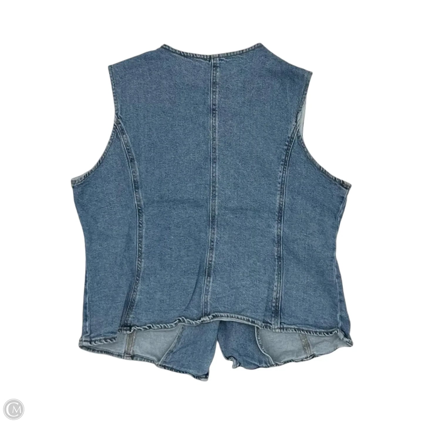 Vest Other By Sofia By Sofia Vergara In Blue Denim, Size: Xl