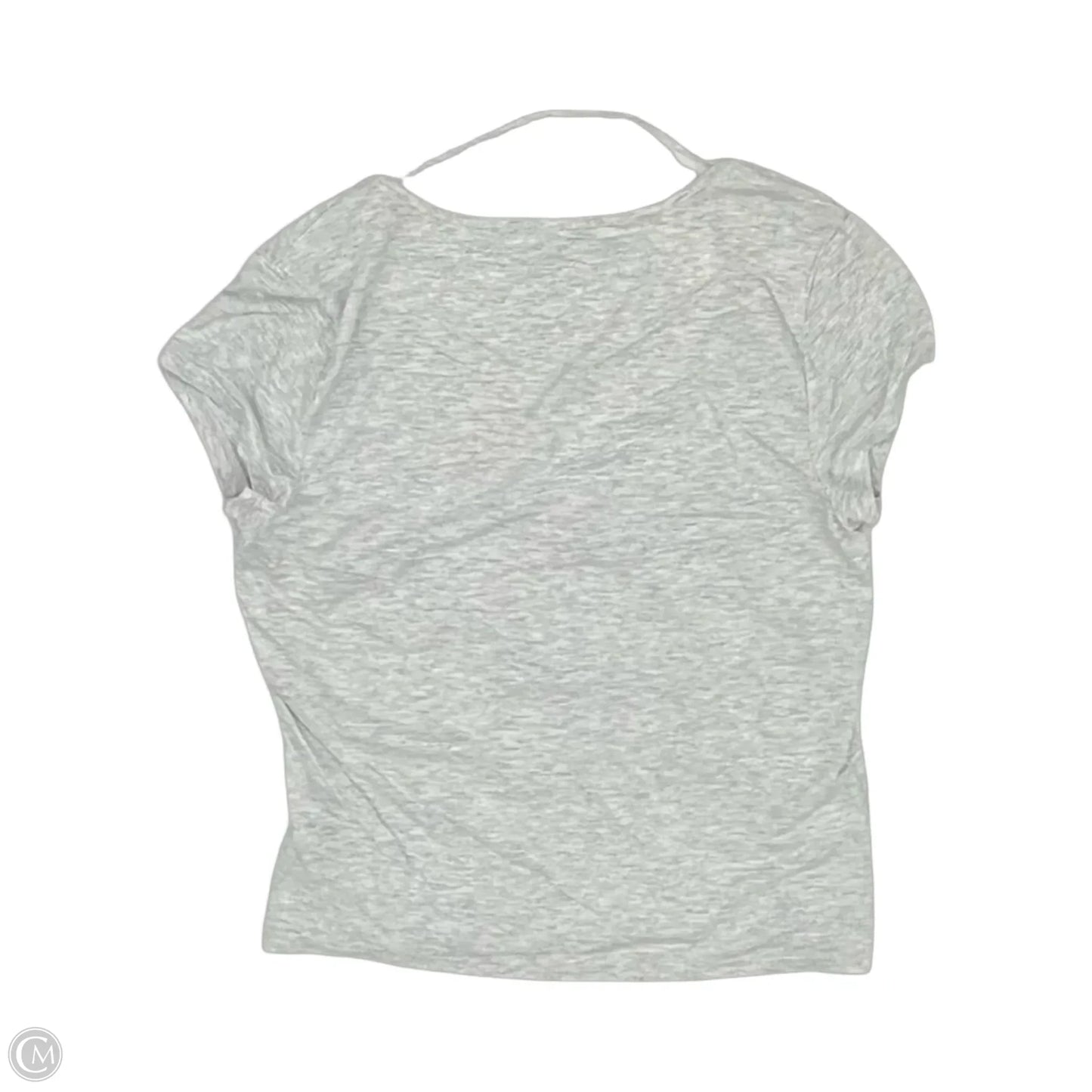 Top Short Sleeve By Wild Fable In Grey, Size: L