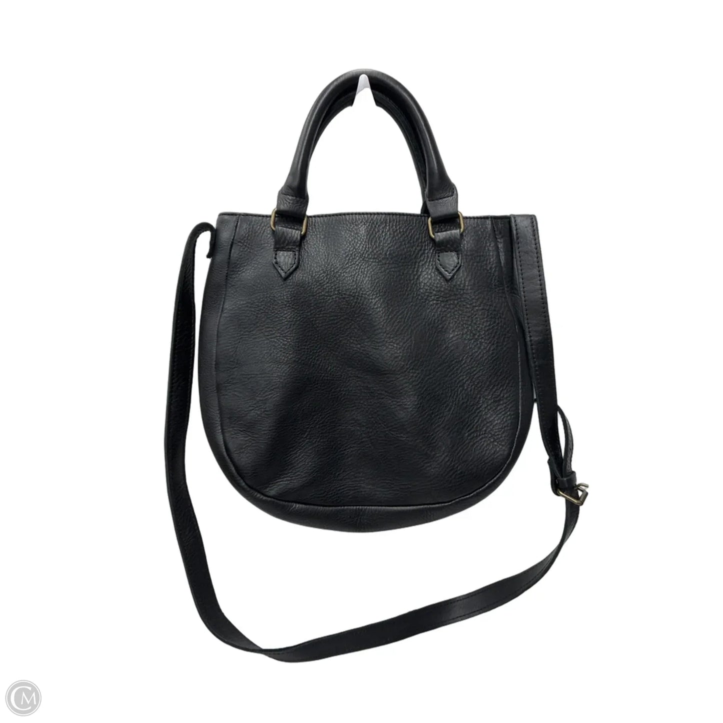 Handbag Leather By Clothes Mentor, Size: Medium