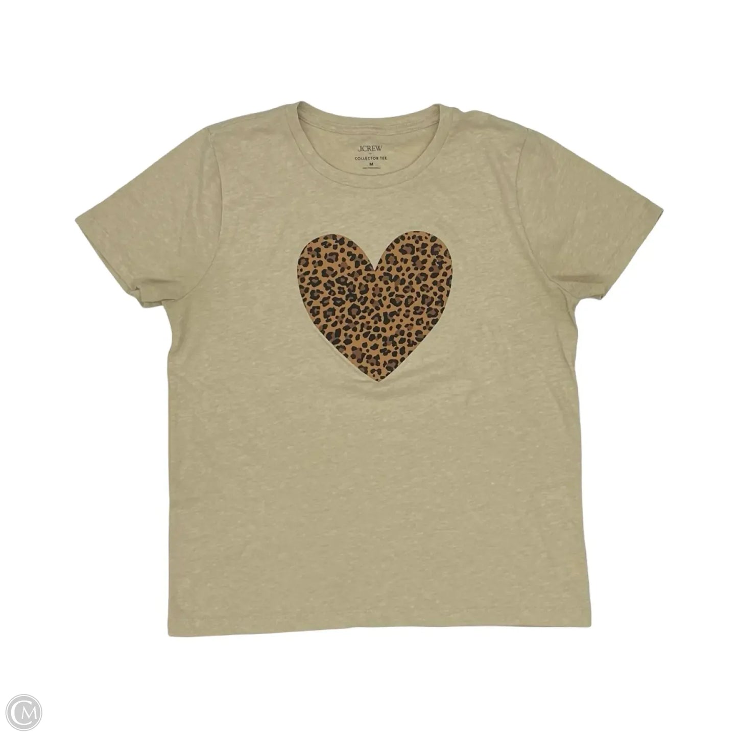 Top Short Sleeve By J. Crew In Brown, Size: M