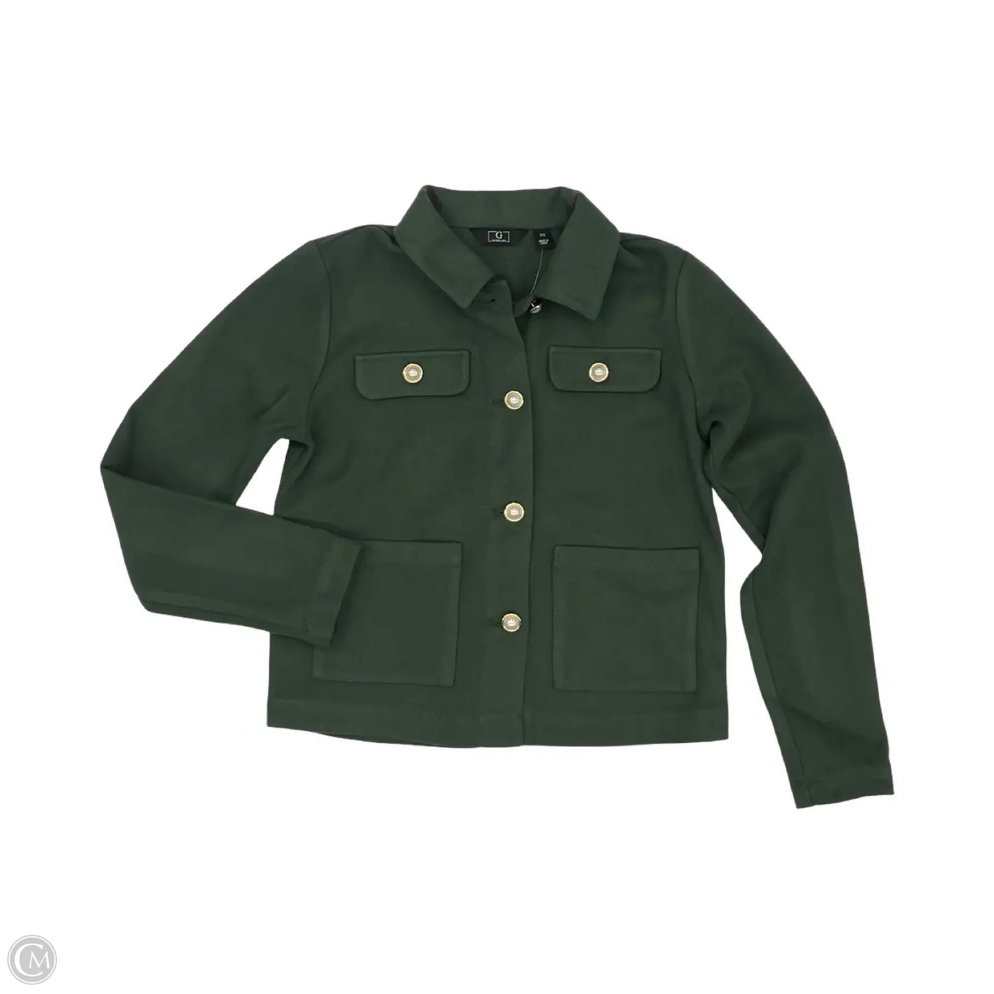 Jacket Other By Clothes Mentor In Green, Size: Xxs