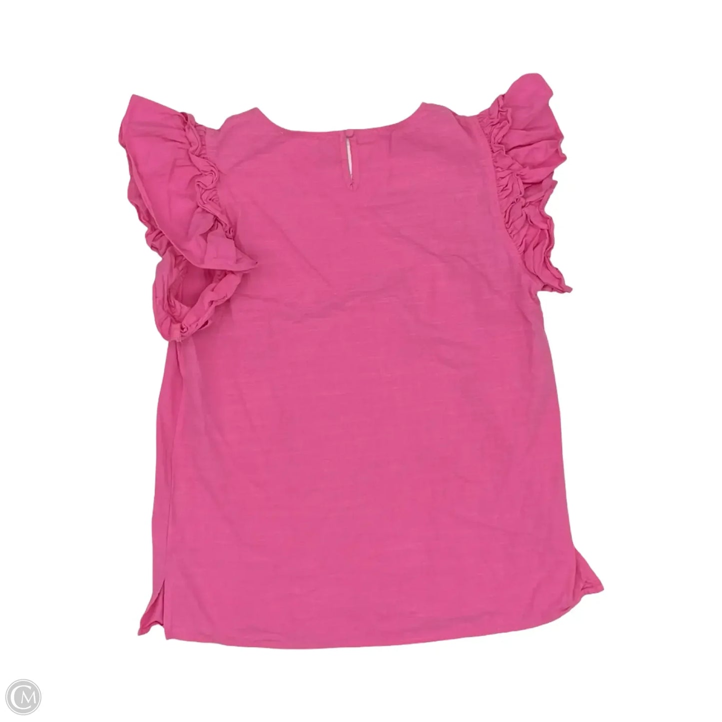 Blouse Short Sleeve By First Love In Pink, Size: S