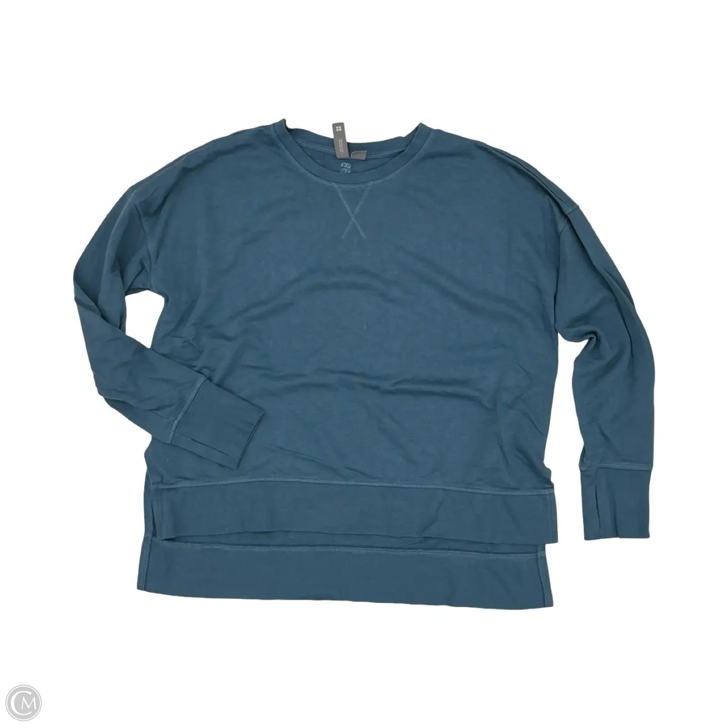 Sweatshirt Crewneck By Sweaty Betty In Blue, Size: M