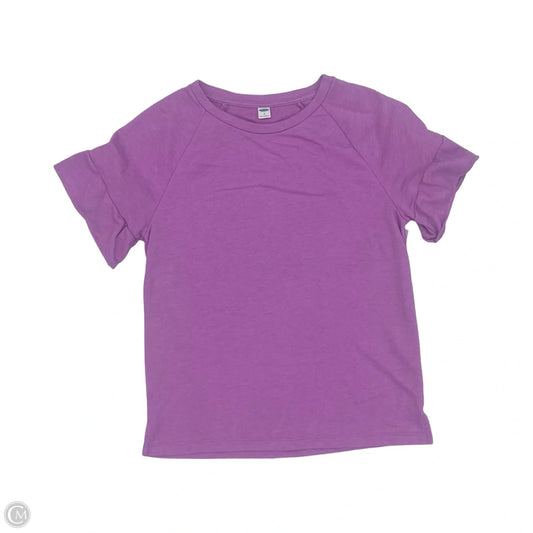 Top Short Sleeve By Old Navy In Purple, Size: S
