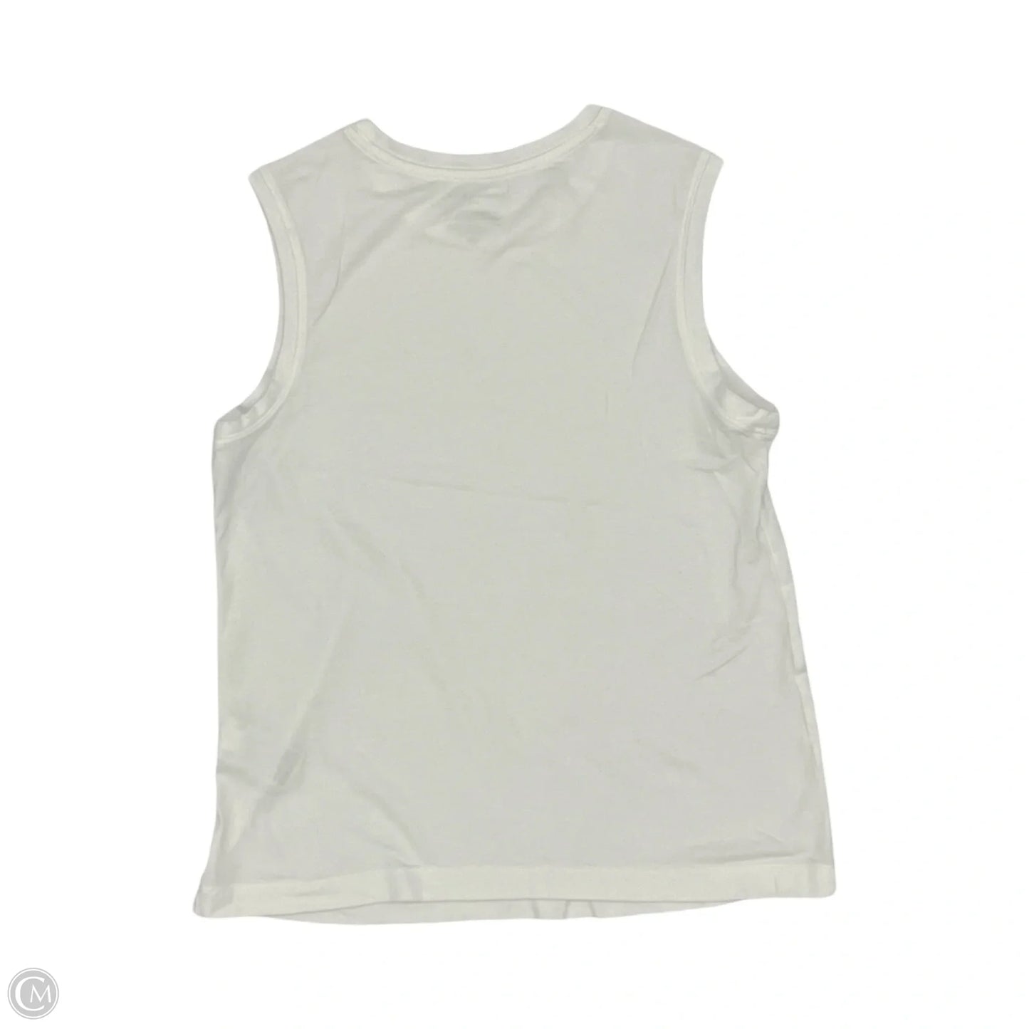 Top Sleeveless By Banana Republic In Cream, Size: S